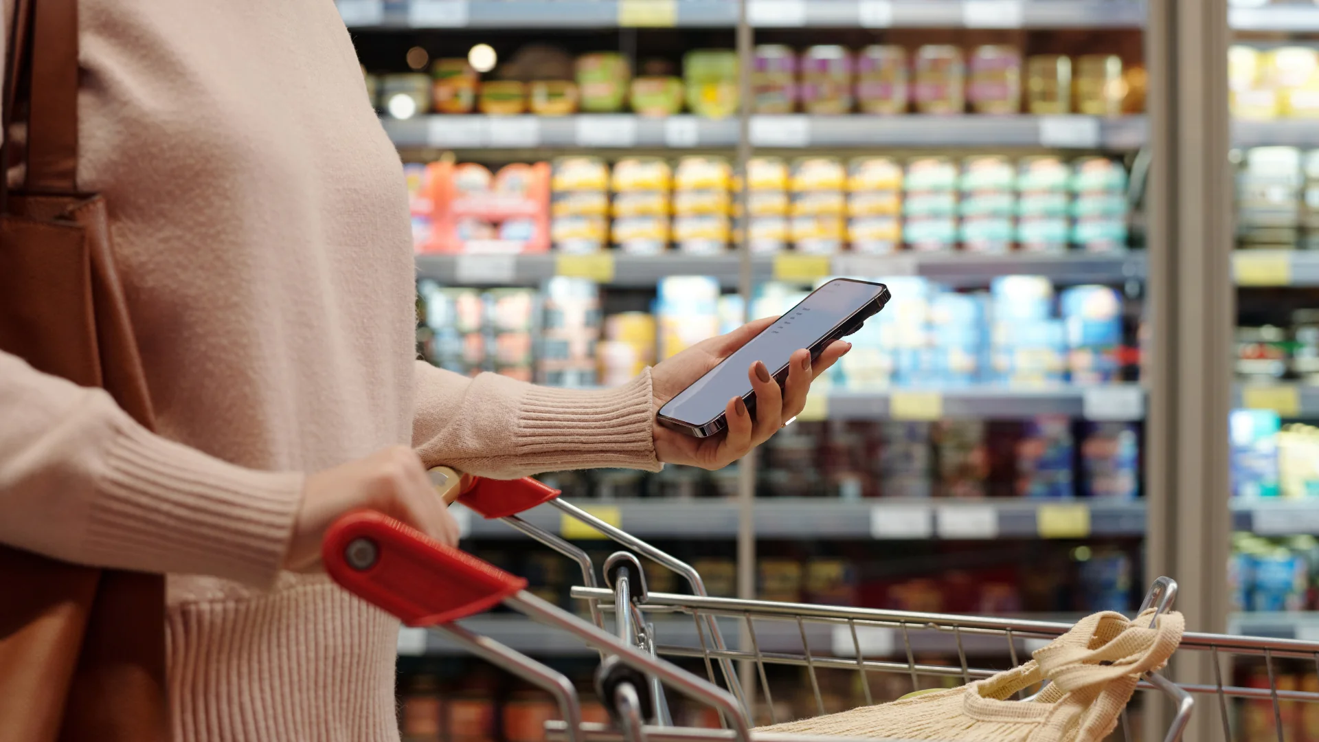 Person doing shopping